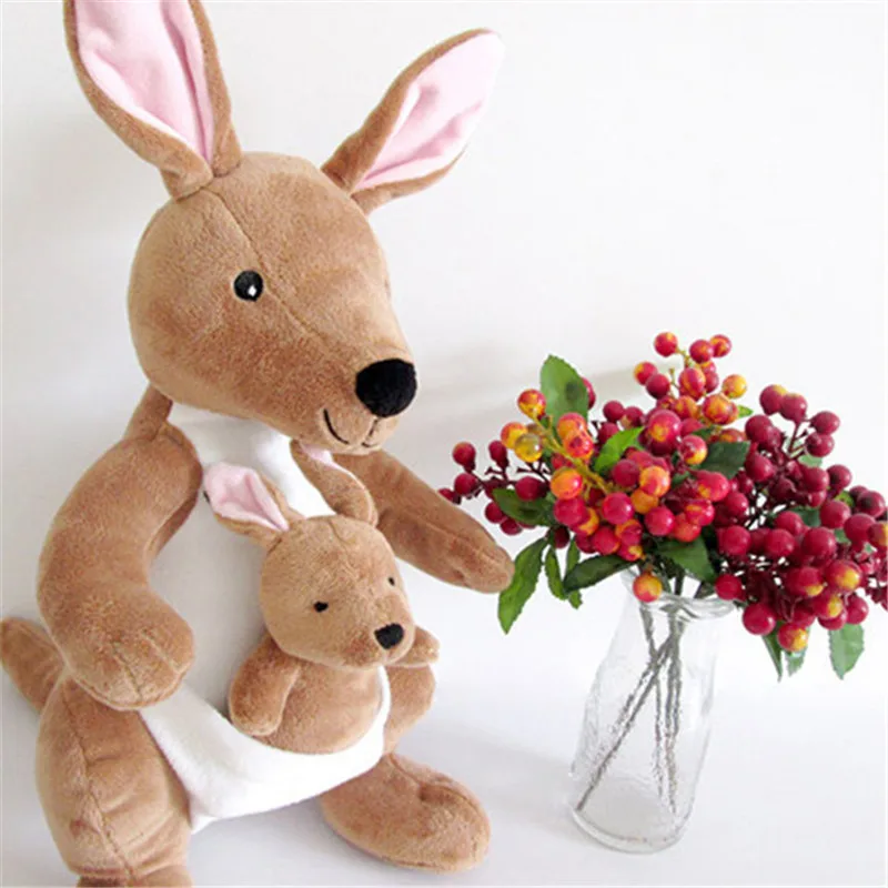 2016 Super Kawaii Animal Kangaroo Plush Toys Mother and Kids Kangaroo Peluche Toys Dolls Christmas Gift 36cm High Quality
2016 Super Kawaii Animal Kangaroo Plush Toys Mother and Kids Kangaroo Peluche Toys Dolls Christmas Gift 36cm High Quality