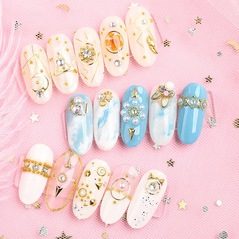 Nail Art Jewelry Gold Metal Frame Set Nail Sticker Thin section Base Love DIY Alloy Tool
Nail Art Jewelry Gold Metal Frame Set Nail Sticker Thin section Base Love DIY Alloy Tool