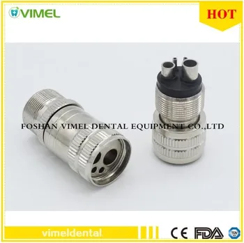 Dental High Speed Handpiece Turbine Adapter from 4 Holes 2 Holes Changer , 2 Holes to 4 Holes Changer
Dental High Speed Handpiece Turbine Adapter from 4 Holes 2 Holes Changer , 2 Holes to 4 Holes Changer
