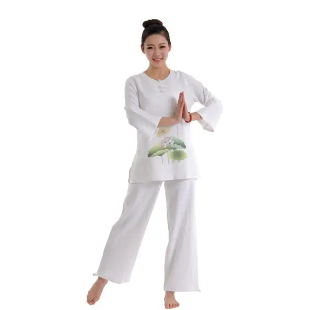 Solid Zen Meditation Clothes Yoga Sets Loose Trousers Tops Set Tai Chi Clothing Ladies Linen Outdoor Yoga Shirt+Pants
Solid Zen Meditation Clothes Yoga Sets Loose Trousers Tops Set Tai Chi Clothing Ladies Linen Outdoor Yoga Shirt+Pants