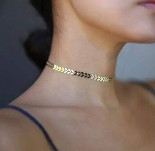 na891 Europe Gothic punk simple fine arrow sequins snake bone Aircraft chain necklace Female Clavicle necklace Jewelry
na891 Europe Gothic punk simple fine arrow sequins snake bone Aircraft chain necklace Female Clavicle necklace Jewelry