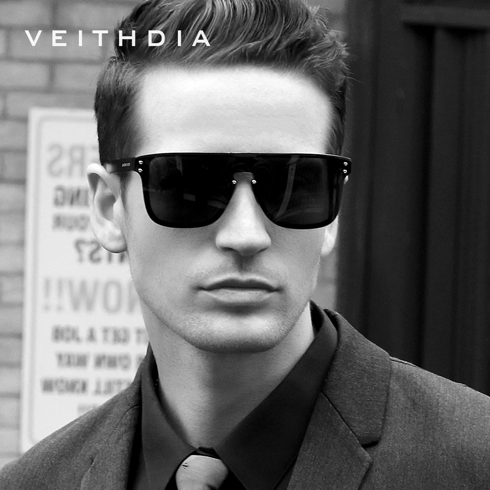 

Мужские солнцезащитные очки VEITHDIA, квадратные солнцезащитные очки с поляризованными линзами, винтажные алюминиевые солнцезащитные очки для мужчин, аксессуары V6881