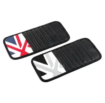 Leather Disk CD DVD Holder Sun Visor Holder Storage Auto Car Organizer Cover Case Organizer Wallet Clip Truck
Leather Disk CD DVD Holder Sun Visor Holder Storage Auto Car Organizer Cover Case Organizer Wallet Clip Truck