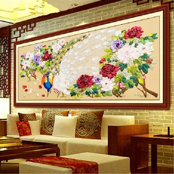 3d Cross Stitch Kit Needlework Toolkit DIY Ribbon Embroidery Painting Peacock Peony Handicrafts Needlework Gift Wall Painting
3d Cross Stitch Kit Needlework Toolkit DIY Ribbon Embroidery Painting Peacock Peony Handicrafts Needlework Gift Wall Painting