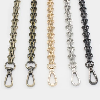 120cm ( DIY 50cm-140cm) Gold, Silver, Gun Black, Bronze 12mm Bag Metal Replacement Purse Chain Shoulder Strap for Handbag Handle
120cm ( DIY 50cm-140cm) Gold, Silver, Gun Black, Bronze 12mm Bag Metal Replacement Purse Chain Shoulder Strap for Handbag Handle