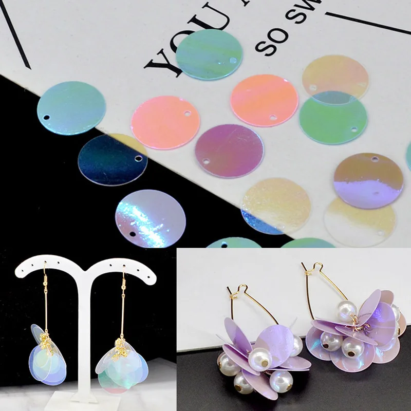 Transparent Pink Blue Paillette Sewing DIY Handmade Large Round Sequins Mermaid Earring Flat Loose Sequin Jewelry Accessories
Transparent Pink Blue Paillette Sewing DIY Handmade Large Round Sequins Mermaid Earring Flat Loose Sequin Jewelry Accessories