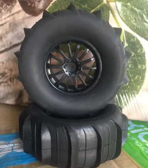 1/10 Scale RC Rock crawler Beach/Snow tire set 4pcs Tire+Rim+Sponge For Tamiya CC01 CW01 Axial SCX10 RC8WD D90 D110 D130 L70
1/10 Scale RC Rock crawler Beach/Snow tire set 4pcs Tire+Rim+Sponge For Tamiya CC01 CW01 Axial SCX10 RC8WD D90 D110 D130 L70