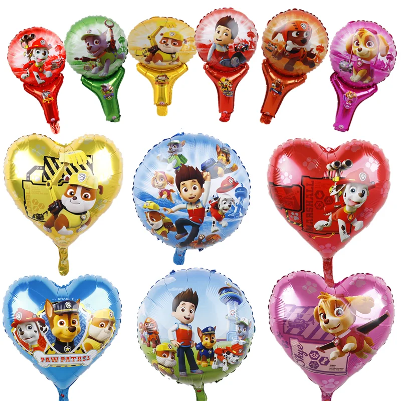 1pc 18inch Paw Patrol Foil Balloons Hot Cartoon Dog Handheld Globos Birthday Party Decorations Kids Toys Chase Marshall Ballon
1pc 18inch Paw Patrol Foil Balloons Hot Cartoon Dog Handheld Globos Birthday Party Decorations Kids Toys Chase Marshall Ballon