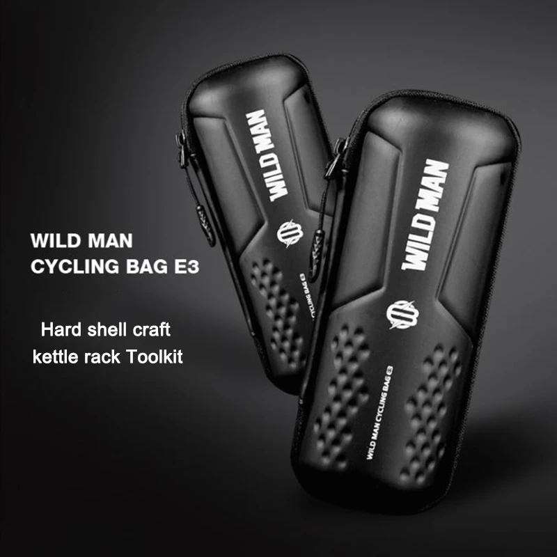 WILD MAN Waterproof Hard shell Frame Storage Bag for Bicycle Repair Tool Capsule Mountain Road Bike Riding Bicycle Accessories
WILD MAN Waterproof Hard shell Frame Storage Bag for Bicycle Repair Tool Capsule Mountain Road Bike Riding Bicycle Accessories