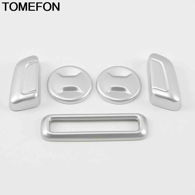 TOMEFON For Skoda Karoq 2017 2018 2019 Front Seat Adjustment Switch Button Knob Cap Cover Trim Interior Accessories ABS Sliver | Автомобили