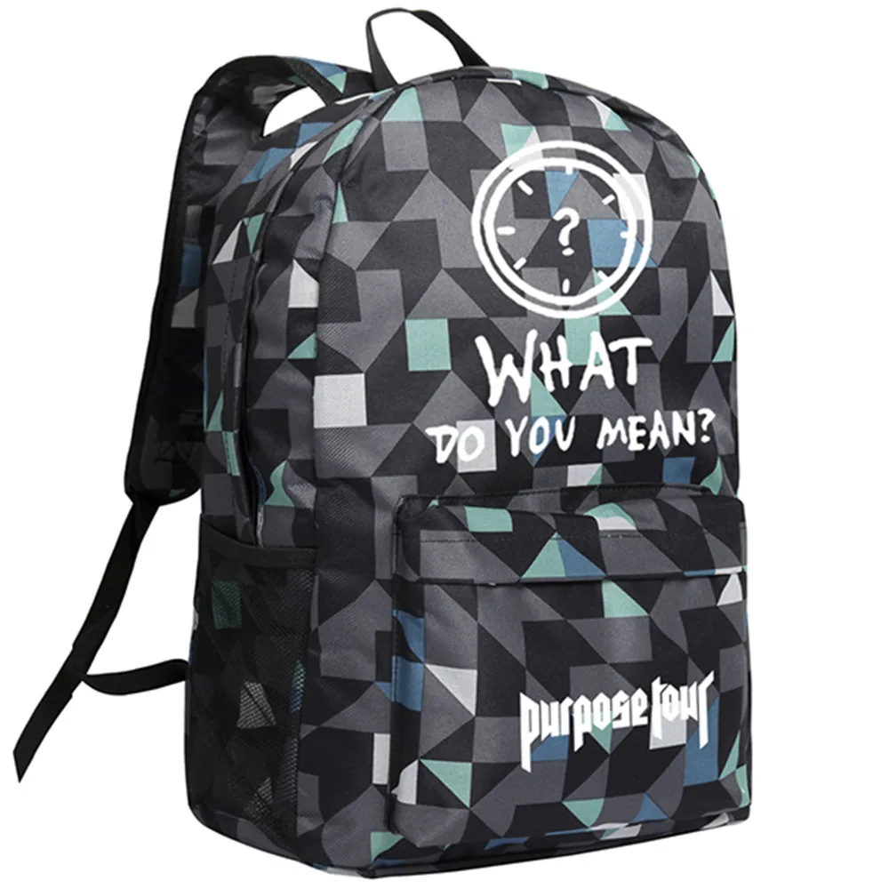 Zshop Light in Dark Backpack Justin Bieber Purpose School Bag for Children Students Shoulder Bag Black Mochila Men
Zshop Light in Dark Backpack Justin Bieber Purpose School Bag for Children Students Shoulder Bag Black Mochila Men