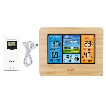 Large LCD Thermometer Hygrometer Humidity Temperature Meter Clock Snooze Alarm with Sensor
Large LCD Thermometer Hygrometer Humidity Temperature Meter Clock Snooze Alarm with Sensor