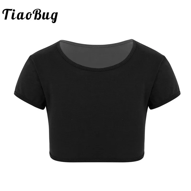 Детские подростковые однотонные хлопковые топы TiaoBug с коротким рукавом для спортзала йоги детские спортивные топы для девочек гимнастика балетный короткий топ танцевальный костюм
Детские подростковые однотонные хлопковые топы TiaoBug с коротким рукавом для спортзала йоги детские спортивные топы для девочек гимнастика балетный короткий топ танцевальный костюм