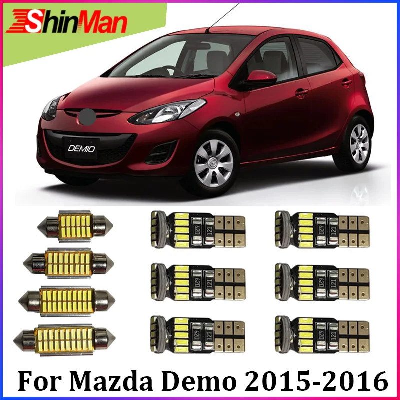 ShinMan 4X Error Free Auto Master LED Car Light Interior Light LED Conversion Kit For Mazda 2 Demio 2015-2016 Accessories
ShinMan 4X Error Free Auto Master LED Car Light Interior Light LED Conversion Kit For Mazda 2 Demio 2015-2016 Accessories