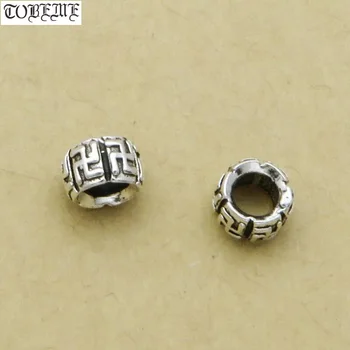 100% 925 silver Buddhist Wanzi Symbol spacers Sterling Silver Lucky Symbol Beads DIY Jewelry Findings Jewelry Accessories
100% 925 silver Buddhist Wanzi Symbol spacers Sterling Silver Lucky Symbol Beads DIY Jewelry Findings Jewelry Accessories