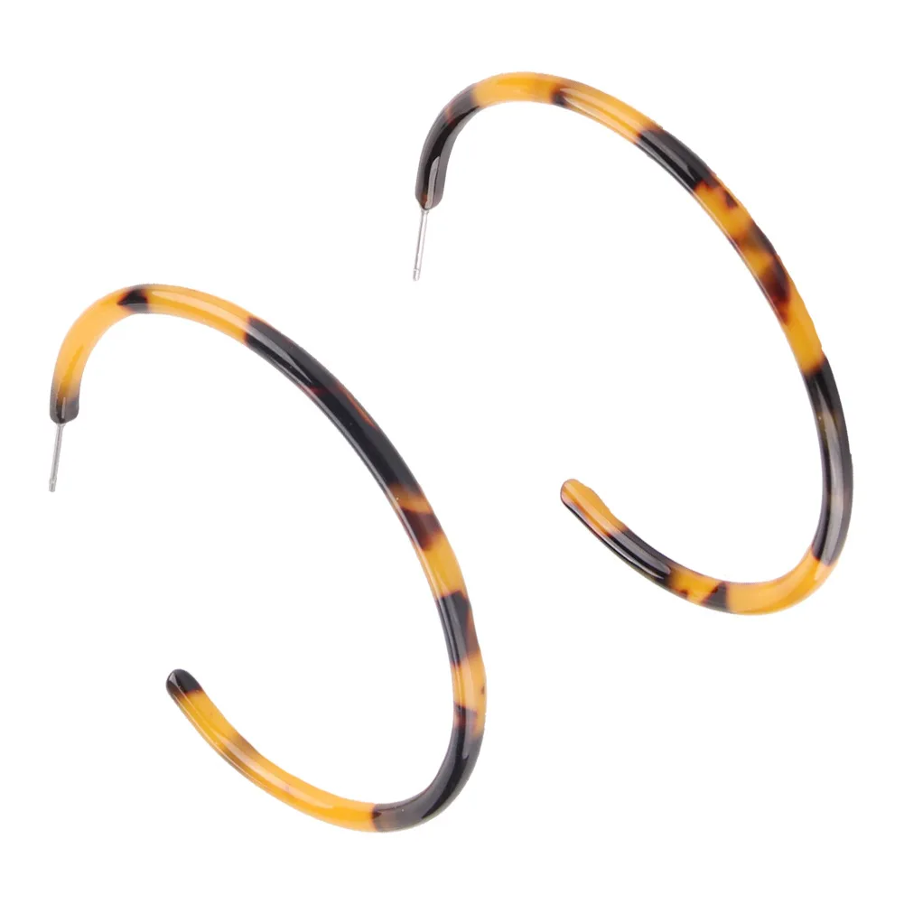 Big Round Hoop Earrings Women Circle Acrylic Acetic Tortoise Shell Earrings Boho Leopard Wedding Jewelry Gifts
Big Round Hoop Earrings Women Circle Acrylic Acetic Tortoise Shell Earrings Boho Leopard Wedding Jewelry Gifts