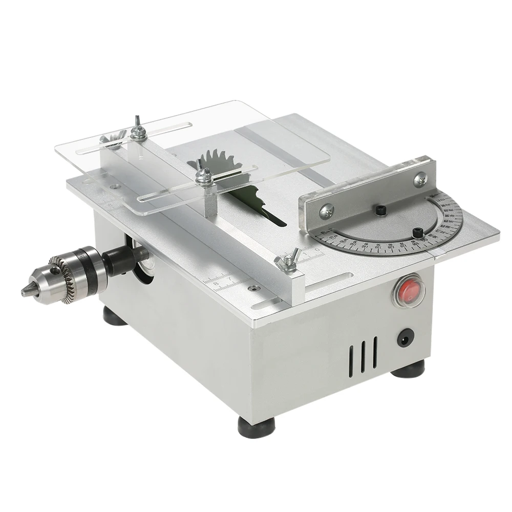 100W Mini Table Saw Aluminum electric saw DIY Woodworking sawing machines 7000RPM Bench Saw PCB Cutter Model chain saw DC 12-24V
100W Mini Table Saw Aluminum electric saw DIY Woodworking sawing machines 7000RPM Bench Saw PCB Cutter Model chain saw DC 12-24V