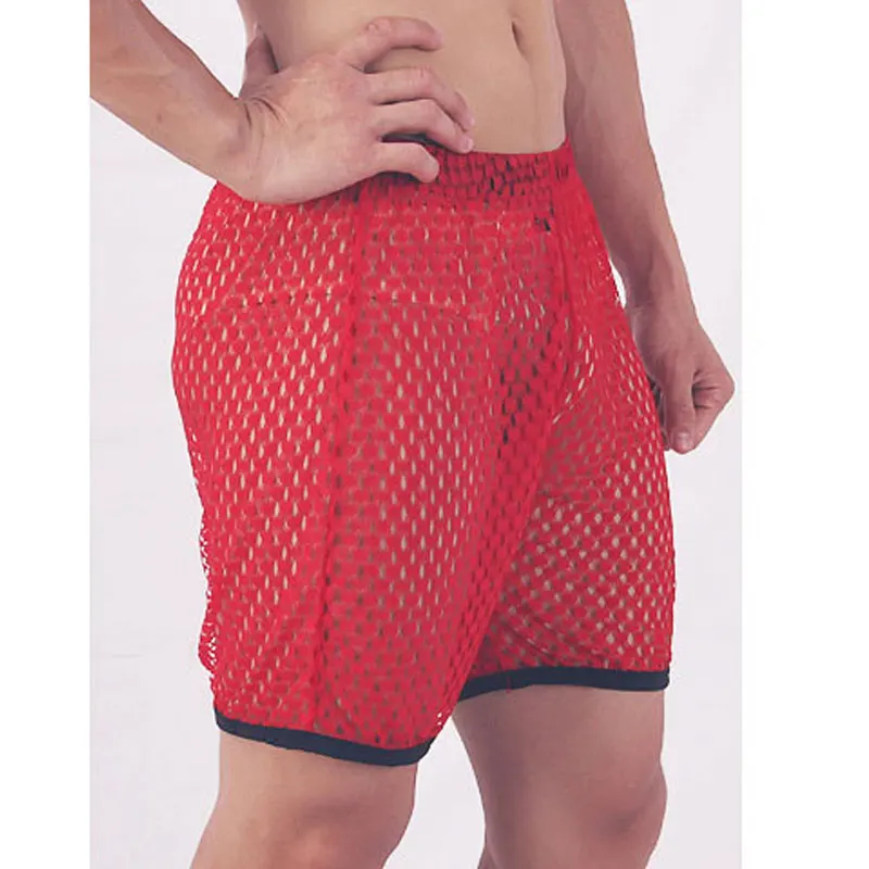 Sexy Men U Convex Pouch Hot Short Sheer Short Half-length Boxers Hollow Out Underpants Sculpting Boxer Pajama Pants Gay Wear F21
Sexy Men U Convex Pouch Hot Short Sheer Short Half-length Boxers Hollow Out Underpants Sculpting Boxer Pajama Pants Gay Wear F21