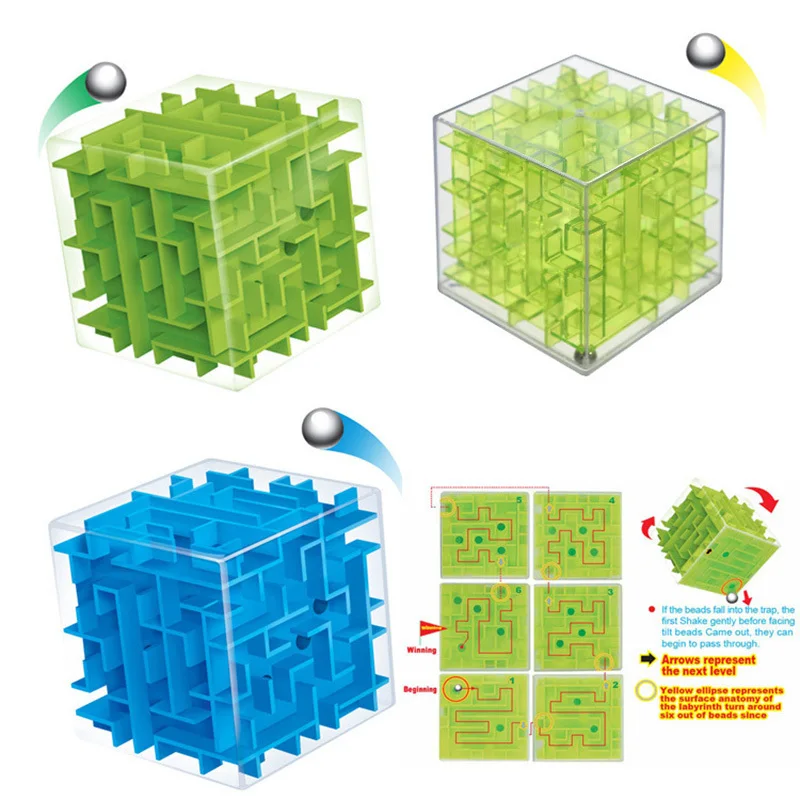 3D Mini Speed Cube Maze Magic Cube Puzzle Game Cubos Magicos Learning Toys Labyrinth Rolling Ball Toys For Chilren Adult Toy
3D Mini Speed Cube Maze Magic Cube Puzzle Game Cubos Magicos Learning Toys Labyrinth Rolling Ball Toys For Chilren Adult Toy