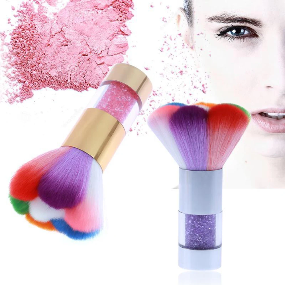 Fashion color flower cleaning brush dusting brush facial Powder brush with diamond Handle Design color random
Fashion color flower cleaning brush dusting brush facial Powder brush with diamond Handle Design color random
