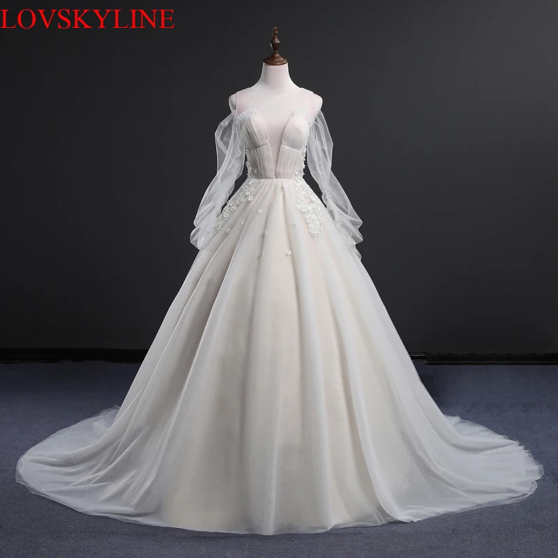 Vestido De Novia Train Wedding Dress 2018 Dress with Petticoat Puffy Pearls Appliques Robe de Robe de Marriage Wedding Gowns
Vestido De Novia Train Wedding Dress 2018 Dress with Petticoat Puffy Pearls Appliques Robe de Robe de Marriage Wedding Gowns