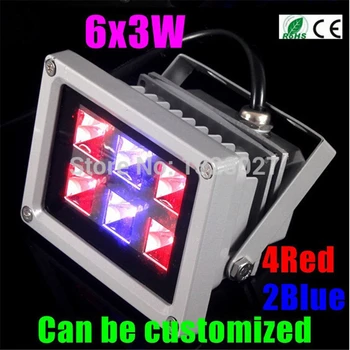 Newest Sign 18W Blue 554nm Red 660nm Hydroponic Plant flowers vegatables Greens Flood LED Grow Lights plant growingSuper Bright
Newest Sign 18W Blue 554nm Red 660nm Hydroponic Plant flowers vegatables Greens Flood LED Grow Lights plant growingSuper Bright