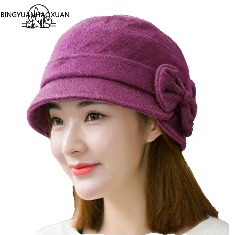 BINGYUANHAOXUAN 2018 Fisherman Hat Ladies Autumn Winter Bow Cap Wool Rabbit Blended Knitted Wool Hats Warm Berets Beanie Hat
BINGYUANHAOXUAN 2018 Fisherman Hat Ladies Autumn Winter Bow Cap Wool Rabbit Blended Knitted Wool Hats Warm Berets Beanie Hat