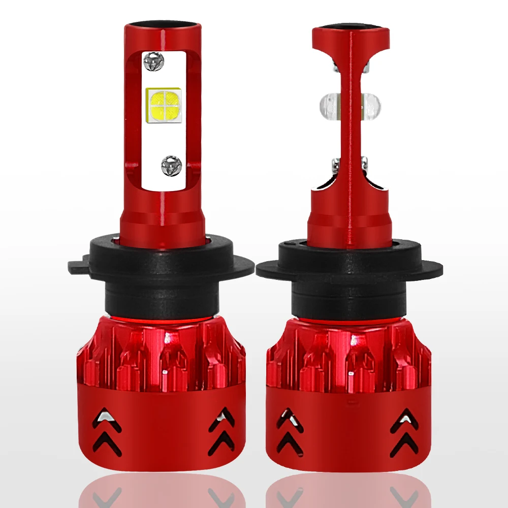 PAMPSEE H7 led Headlights Automobiles LED H7 lamp H1 H4 All in one design Car Lights Bulb 80W 9600LM White 6000K 12V 24V mini7
PAMPSEE H7 led Headlights Automobiles LED H7 lamp H1 H4 All in one design Car Lights Bulb 80W 9600LM White 6000K 12V 24V mini7
