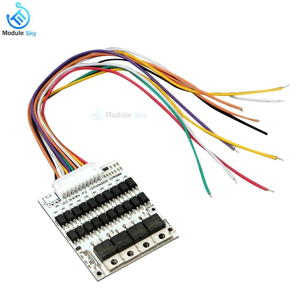 Bms 10S Li-ion Lithium 18650 Battery Protection Board 40A 36V 18650 Battery Charge Protection PCB Board Balancer equalizer
Bms 10S Li-ion Lithium 18650 Battery Protection Board 40A 36V 18650 Battery Charge Protection PCB Board Balancer equalizer