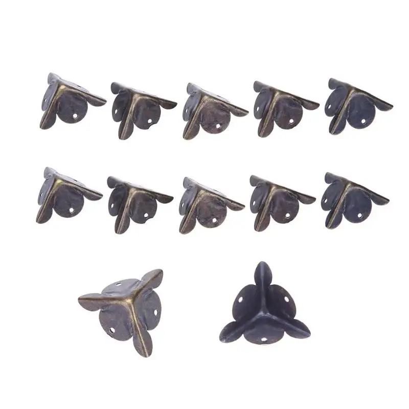 12PCS Bronze corners Decorative metal box corner protection Jewelry Wine Gift Box Wooden Case Corner Protector
12PCS Bronze corners Decorative metal box corner protection Jewelry Wine Gift Box Wooden Case Corner Protector