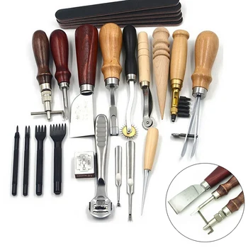 DIY Leder Handwerk Stanzwerkzeuge Kit Stitching Schnitzen Heftsattel Groover Working Sewing Set Leather Craft DIY Tool
DIY Leder Handwerk Stanzwerkzeuge Kit Stitching Schnitzen Heftsattel Groover Working Sewing Set Leather Craft DIY Tool