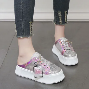 Ho Heave 2019 Newest Women Slippers Ladies Fashion Casual Sandals Women Summer Mid Heeled Ladies Comfortable Slippers
Ho Heave 2019 Newest Women Slippers Ladies Fashion Casual Sandals Women Summer Mid Heeled Ladies Comfortable Slippers