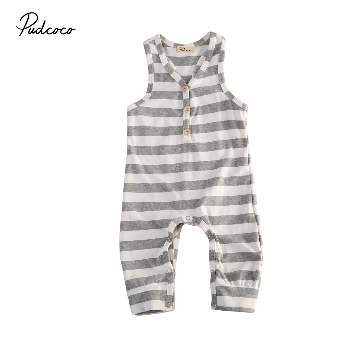 Pudcoco Newborn Kids Baby Boy Girls Unisex Clothes Cotton Sleeveless Stripe Vest Romper 0-24M Helen115
Pudcoco Newborn Kids Baby Boy Girls Unisex Clothes Cotton Sleeveless Stripe Vest Romper 0-24M Helen115