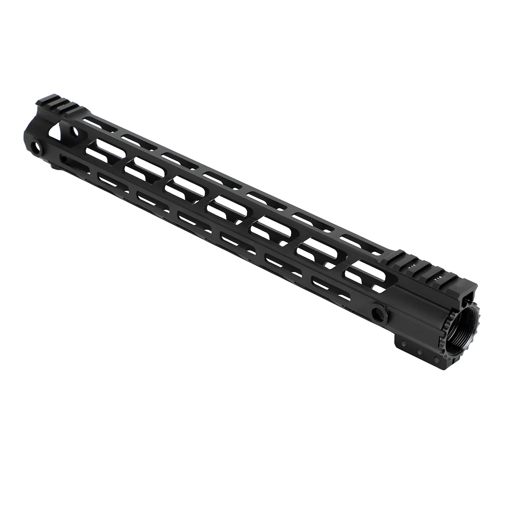 ohhunt 7 9 10 12 13.5 15 17 AR15 Free Float M-LOK Handguard Picatinny Rail Ultra lightweight Slim Style Steel Barrel Nut (3)