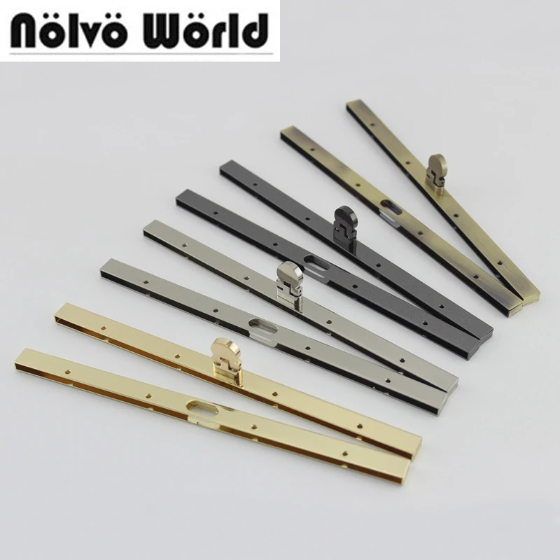 4pcs 4 Colors Accep Mix TOP quality 19cm 7.5" Metal Purse Frame purse clasp Making Supplie for wallet bags letaher goods scewing | Багаж и