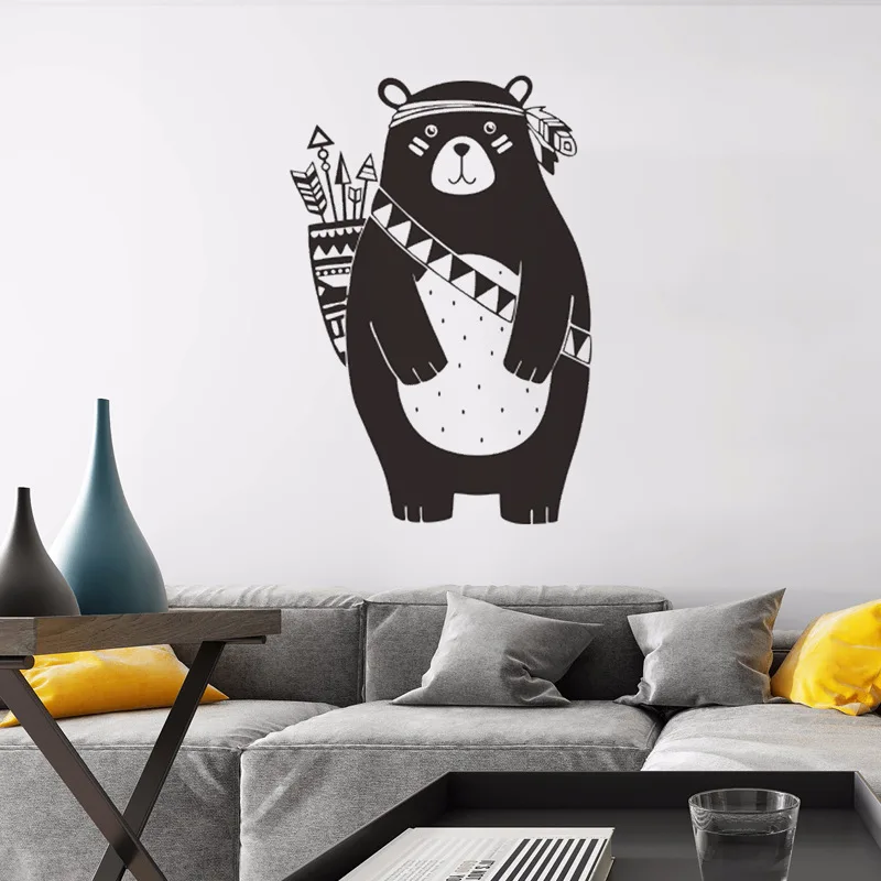 Best selling stickers back arrow bear bedroom interior home decoration living room wall PVC sticker
Best selling stickers back arrow bear bedroom interior home decoration living room wall PVC sticker