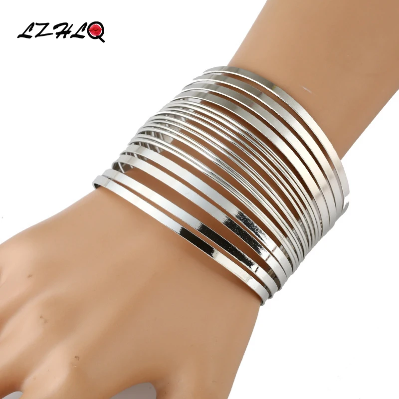LZHLQ Maxi Cuff Bangle For Women Geometric Wide Line Metal Plated Punk Bangle Bracelet 2020 Fashion Brand Jewelry Accessories
LZHLQ Maxi Cuff Bangle For Women Geometric Wide Line Metal Plated Punk Bangle Bracelet 2020 Fashion Brand Jewelry Accessories
