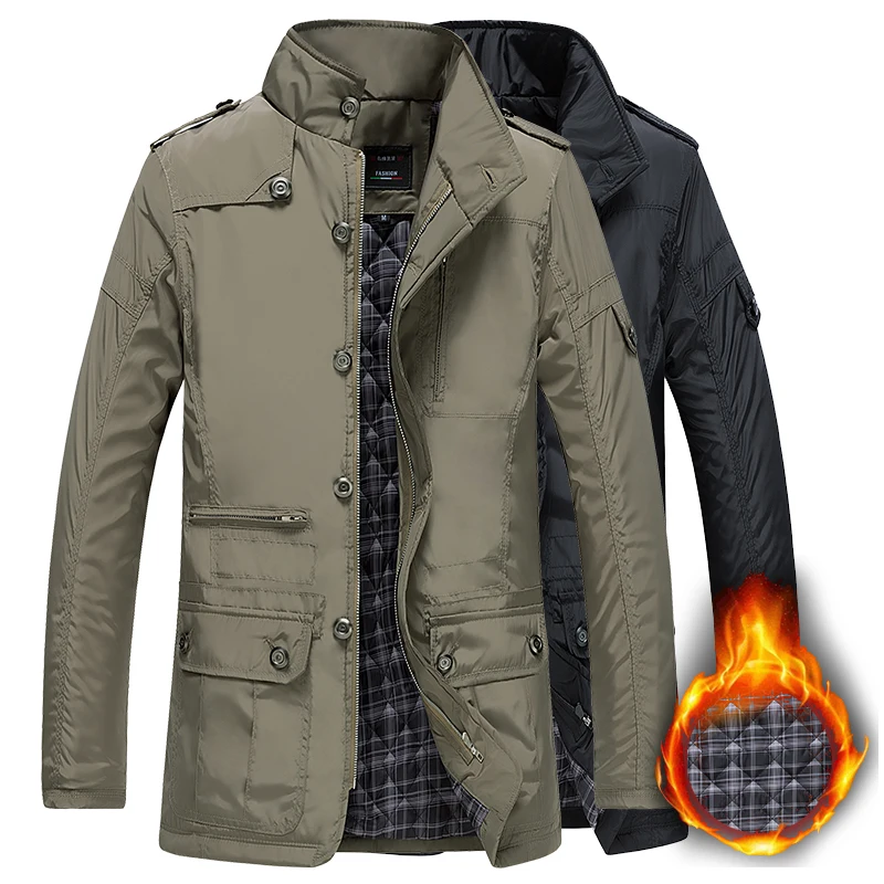 2019 New Winter Warm Thick Jackets Parka For Men Autumn Cotton Black Big Size 5XL Loose Coats Man Stand Collor Overcoat Male WFY
2019 New Winter Warm Thick Jackets Parka For Men Autumn Cotton Black Big Size 5XL Loose Coats Man Stand Collor Overcoat Male WFY