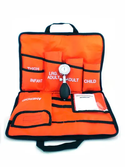 5 Cuffs Blood Pressure Monitor Aneroid Sphygmomanometer Cuff System for All Sizes Orange Color with Pressure Gauge Meter
5 Cuffs Blood Pressure Monitor Aneroid Sphygmomanometer Cuff System for All Sizes Orange Color with Pressure Gauge Meter