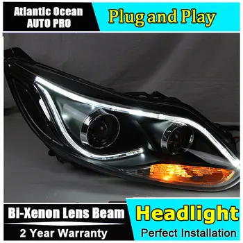 new head lamps Car Styling for Ford Focus LED Headlight Focus 3 sedan Headlights Lens Double Beam HID KIT Xenon bi xenon lens
new head lamps Car Styling for Ford Focus LED Headlight Focus 3 sedan Headlights Lens Double Beam HID KIT Xenon bi xenon lens