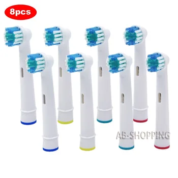 8pcs Electric Toothbrush Heads For SB17A(SB-17A)Oral-B Triumph,Professional Care,Vitality,Advance Power,Plak Control,Pro Health
8pcs Electric Toothbrush Heads For SB17A(SB-17A)Oral-B Triumph,Professional Care,Vitality,Advance Power,Plak Control,Pro Health