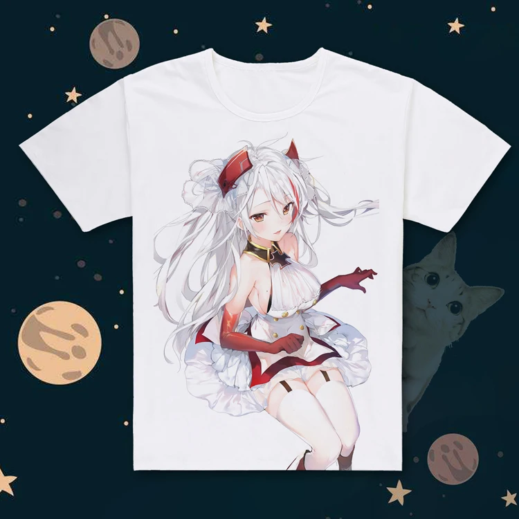 Hot game Azur Lane cos Prinz Eugen skirt short sleeves KMS HMS T-shirt cool tees summer tops
Hot game Azur Lane cos Prinz Eugen skirt short sleeves KMS HMS T-shirt cool tees summer tops