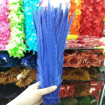 Hot 100pcs/lots Blue Bleached and Dyed 55-60cm/22-24inches copper chicken feather pheasant Tail feathers
Hot 100pcs/lots Blue Bleached and Dyed 55-60cm/22-24inches copper chicken feather pheasant Tail feathers