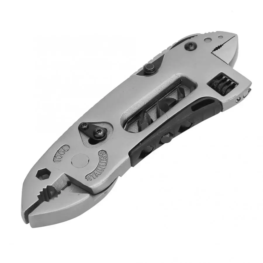 Mini Portable Folding Multi-function Outdoor Camping Pliers Multi-tool Knife Screwdriver Spanner Combination Hiking Camping Tool
Mini Portable Folding Multi-function Outdoor Camping Pliers Multi-tool Knife Screwdriver Spanner Combination Hiking Camping Tool