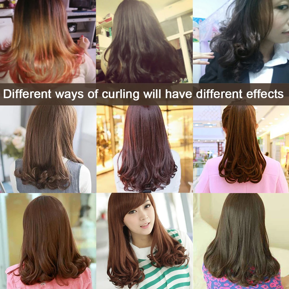 Women Magic Long Hair Curlers Not Hurting Hair Nature Sleeping