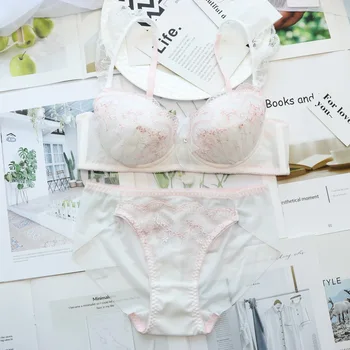 3/4 cup lace women Jananese Style fashion intimates push up bra and panty sexy female new thick Kawaii Girl underwear sets BCDEF
3/4 cup lace women Jananese Style fashion intimates push up bra and panty sexy female new thick Kawaii Girl underwear sets BCDEF