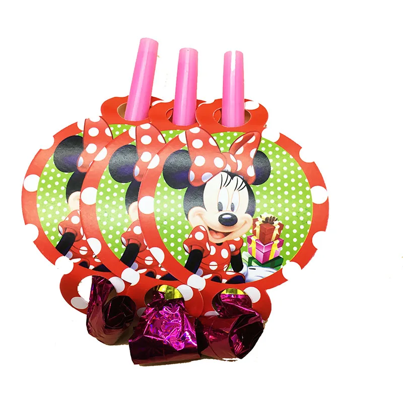 6pcs/lot Minnie theme blowouts red Minnie theme noise makers blowouts Minnie Mouse theme birthday party supplies
6pcs/lot Minnie theme blowouts red Minnie theme noise makers blowouts Minnie Mouse theme birthday party supplies