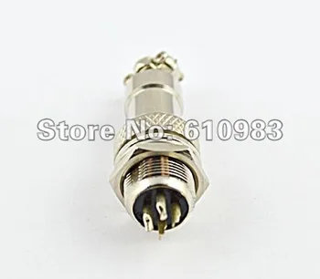 (5 pieces/lot) 12mm 4 Pin XLR aviation plug Ham Radio PCB Connectors Chassis Mount
(5 pieces/lot) 12mm 4 Pin XLR aviation plug Ham Radio PCB Connectors Chassis Mount