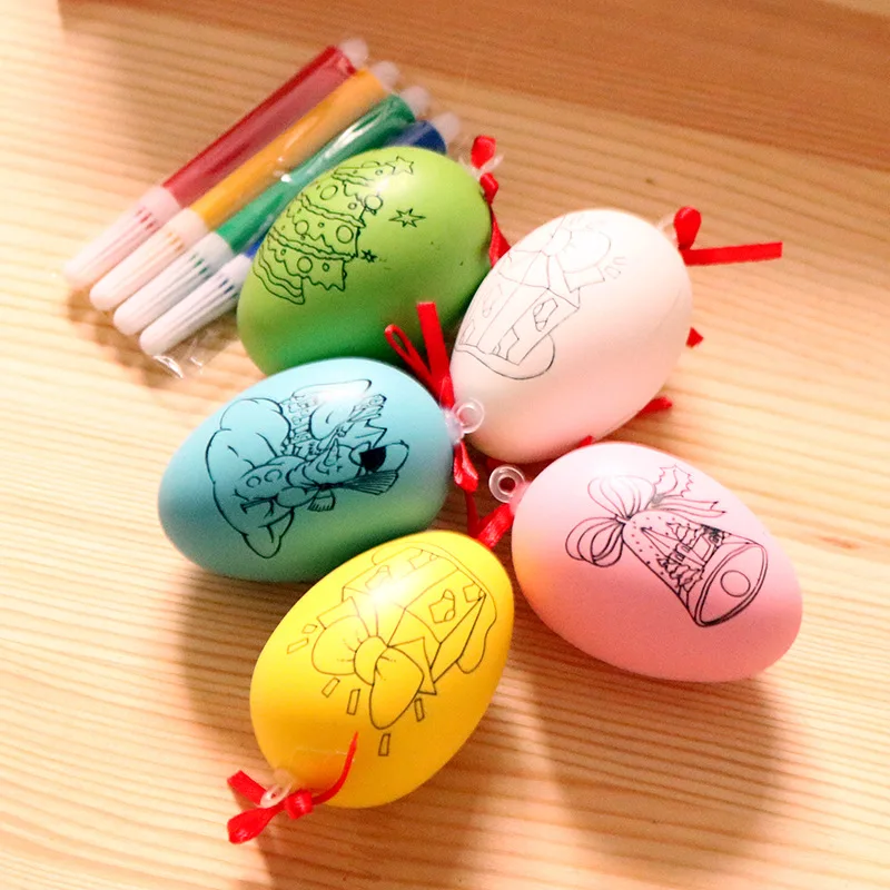 Water Color Pen Egg Kids DIY Painting Color Egg Toy Easter Egg Education Toys Great Gift For Children Christmas
Water Color Pen Egg Kids DIY Painting Color Egg Toy Easter Egg Education Toys Great Gift For Children Christmas