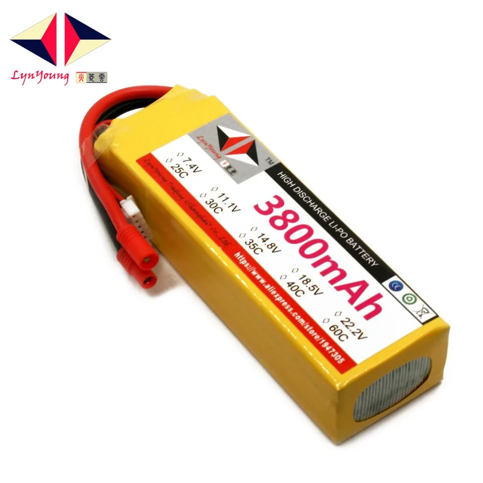 HX Lipo Battery 5S 18.5V 3800mah 25C 30C 35C 40C 60C For RC Drone Quadcopter Helicopter Airplane Boat Car
HX Lipo Battery 5S 18.5V 3800mah 25C 30C 35C 40C 60C For RC Drone Quadcopter Helicopter Airplane Boat Car